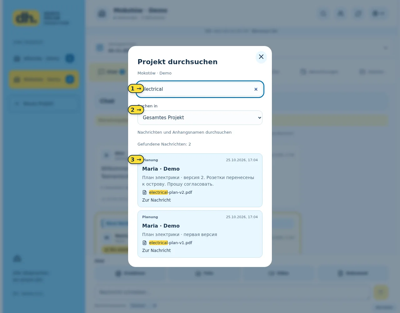 08 / Übersetzung und Suche